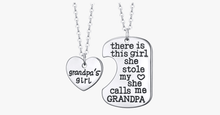 Load image into Gallery viewer, Grandpa's Girl Pendant - FREE SHIP DEALS