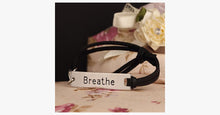 Load image into Gallery viewer, Breathe Leather Strap Bracelet - FREE SHIP DEALS