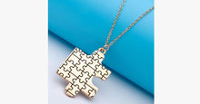 Load image into Gallery viewer, Autism Awareness Puzzle Pendant - FREE SHIP DEALS