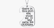 Load image into Gallery viewer, Grandpa's Girl Pendant - FREE SHIP DEALS