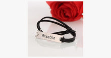 Load image into Gallery viewer, Breathe Leather Strap Bracelet - FREE SHIP DEALS