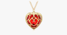 Load image into Gallery viewer, Embroidered Heart Necklace - FREE SHIP DEALS