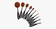 Load image into Gallery viewer, Oval Brush 10 Piece Set - FREE SHIP DEALS