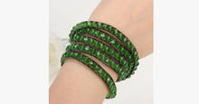 Load image into Gallery viewer, Green Ivy Wrap Bracelet - FREE SHIP DEALS