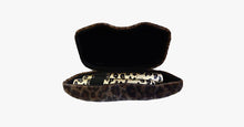 Load image into Gallery viewer, Black Mascara with Natural Fibres In Furry Leopard Display Case - FREE SHIP DEALS