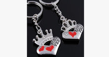 Load image into Gallery viewer, King and Queen Keychain - FREE SHIP DEALS