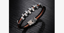 Load image into Gallery viewer, Rough Tracks Stainless Steel Men's Bracelet
