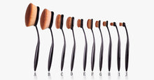 Load image into Gallery viewer, Oval Brush 10 Piece Set - FREE SHIP DEALS