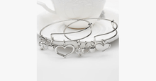 Load image into Gallery viewer, Mother Daughter Charm Bangle Set - FREE SHIP DEALS