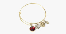 Load image into Gallery viewer, January Birthstone Charm Bangle - FREE SHIP DEALS
