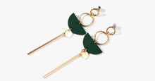 Load image into Gallery viewer, Green Wood Earrings - FREE SHIP DEALS