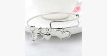 Load image into Gallery viewer, Mother Daughter Charm Bangle Set - FREE SHIP DEALS