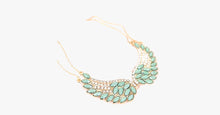 Load image into Gallery viewer, Turquoise Beads Angel Wing Statement Necklace - FREE SHIP DEALS