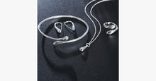 Load image into Gallery viewer, Silver Waterdrop Necklace Set - FREE SHIP DEALS