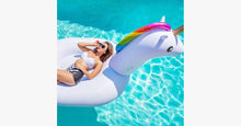 Load image into Gallery viewer, Giant Inflatable Unicorn Pool Float