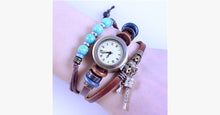 Load image into Gallery viewer, Turquoise Beads Leather Watch - FREE SHIP DEALS