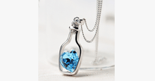 Load image into Gallery viewer, Love Bottle Gemstone Pendant Necklace - FREE SHIP DEALS