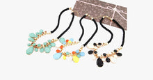 Load image into Gallery viewer, Rain Drop Statement Necklace - FREE SHIP DEALS