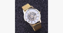 Load image into Gallery viewer, Simple Golden Stainless Steel Thin Strap Watch - FREE SHIP DEALS