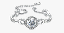 Load image into Gallery viewer, Platinum Plated Dazzle Bracelet