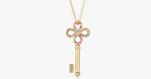 Load image into Gallery viewer, Key Florence Crystal Necklace - FREE SHIP DEALS