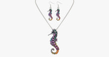 Load image into Gallery viewer, Seahorse Hippie Pendant Set