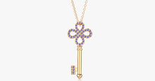 Load image into Gallery viewer, Key Florence Crystal Necklace - FREE SHIP DEALS