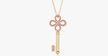 Load image into Gallery viewer, Key Florence Crystal Necklace - FREE SHIP DEALS