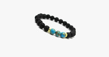 Load image into Gallery viewer, Turquoise Natural Lava Stone Bracelet - FREE SHIP DEALS