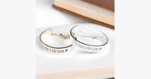 Load image into Gallery viewer, Be Brave &amp; Keep Going Engraved Bangle - FREE SHIP DEALS