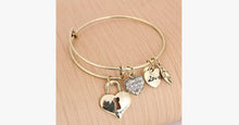 Load image into Gallery viewer, Key to Love Charm Bangle - FREE SHIP DEALS