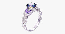 Load image into Gallery viewer, Rainbow Topaz Crystal Ring - FREE SHIP DEALS