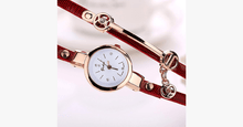 Load image into Gallery viewer, Gold Charm Wrap Watch - FREE SHIP DEALS