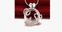 Load image into Gallery viewer, Heart and Star Combo Pendant Necklace - FREE SHIP DEALS