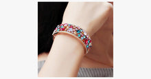 Load image into Gallery viewer, Colorful Crystal Bangle - FREE SHIP DEALS