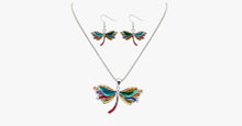 Load image into Gallery viewer, Butterfly Hippie Pendant Set - FREE SHIP DEALS