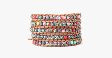 Load image into Gallery viewer, Beautiful Colourful Mess Wrap Bracelet - FREE SHIP DEALS