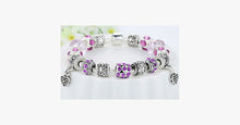 Load image into Gallery viewer, European Crystal Charm Bracelet - FREE SHIP DEALS