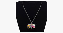 Load image into Gallery viewer, Colorful Elephant Pendant Necklace - FREE SHIP DEALS