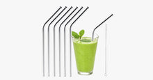 Load image into Gallery viewer, 6pcs Reusable Stainless Steel Drinking Straws - FREE SHIP DEALS