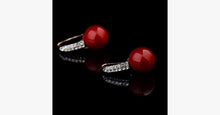 Load image into Gallery viewer, Red Coral Earring - FREE SHIP DEALS