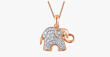 Load image into Gallery viewer, Diamond Accent Elephant Pendant - FREE SHIP DEALS