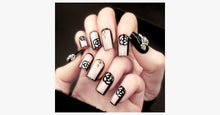 Load image into Gallery viewer, Black Rose Transparent Nails - FREE SHIP DEALS