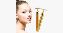 Load image into Gallery viewer, Slimming Face 24K Gold Plated Massager - FREE SHIP DEALS