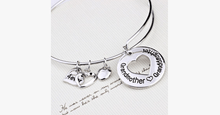 Load image into Gallery viewer, Grandmother Love Granddaughter Charm Bangle - FREE SHIP DEALS