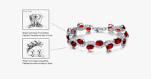 Load image into Gallery viewer, Red Garnet Exquisite Bracelet - FREE SHIP DEALS