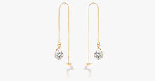 Load image into Gallery viewer, Water Drop Austrian Crystal Long Earrings - FREE SHIP DEALS