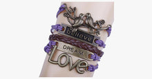Load image into Gallery viewer, Believe Dream Love Bracelet - FREE SHIP DEALS