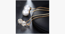 Load image into Gallery viewer, Water Drop Austrian Crystal Long Earrings - FREE SHIP DEALS