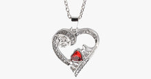 Load image into Gallery viewer, Red Heart Mom Pendant